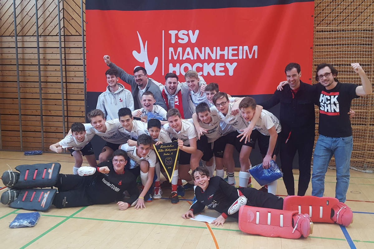 A-Knaben als Süddeutscher Meister am 17.02.2019 in Ludwigsburg