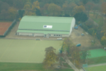02.11.07 Die J&M-Arena vom Fernmeldeturm gesehen (Anklicken für vergrösserte Ansicht)
